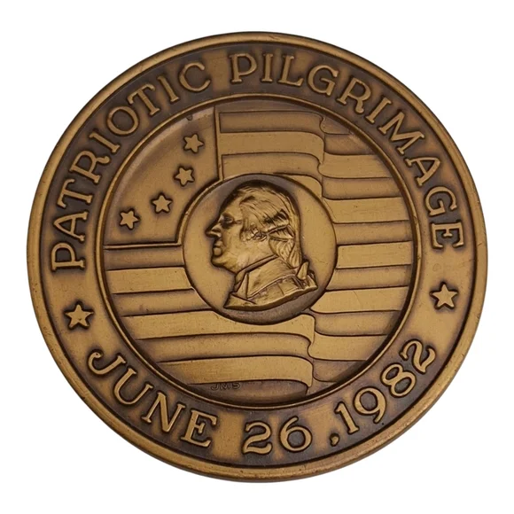 Patriotic Pilgrimage Commemorative Coin - Picture 1 of 2
